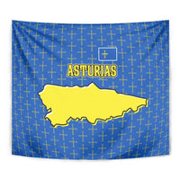 Asturias Flag Tapestry Autonomous Community of Spain - Wonder Print Shop