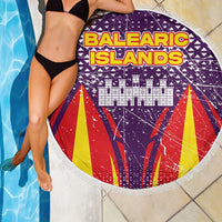 Balearic Islands Flag Beach Blanket Autonomous Community of Spain - Wonder Print Shop