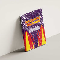 Balearic Islands Flag Canvas Wall Art Autonomous Community of Spain - Wonder Print Shop