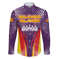 Balearic Islands Flag Family Matching Puletasi and Hawaiian Shirt Autonomous Community of Spain - Wonder Print Shop