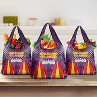Balearic Islands Flag Grocery Bag Autonomous Community of Spain - Wonder Print Shop