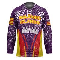 Balearic Islands Flag Hockey Jersey Autonomous Community of Spain - Wonder Print Shop
