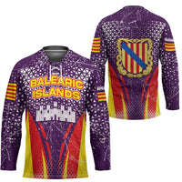 Balearic Islands Flag Hockey Jersey Autonomous Community of Spain - Wonder Print Shop