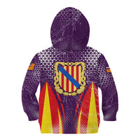 Balearic Islands Flag Kid Hoodie Autonomous Community of Spain - Wonder Print Shop