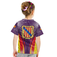 Balearic Islands Flag Kid T Shirt Autonomous Community of Spain - Wonder Print Shop
