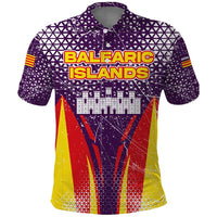 Balearic Islands Flag Polo Shirt Autonomous Community of Spain - Wonder Print Shop