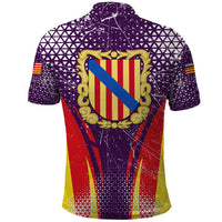 Balearic Islands Flag Polo Shirt Autonomous Community of Spain - Wonder Print Shop