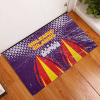 Balearic Islands Flag Rubber Doormat Autonomous Community of Spain - Wonder Print Shop