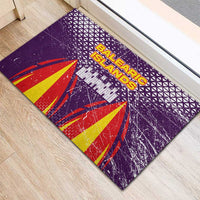 Balearic Islands Flag Rubber Doormat Autonomous Community of Spain - Wonder Print Shop