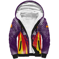 Balearic Islands Flag Sherpa Hoodie Autonomous Community of Spain - Wonder Print Shop