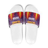Balearic Islands Flag Slide Sandals Autonomous Community of Spain - Wonder Print Shop