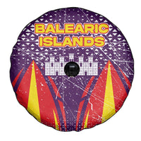 Balearic Islands Flag Spare Tire Cover Autonomous Community of Spain - Wonder Print Shop
