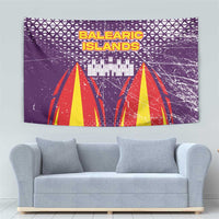 Balearic Islands Flag Tapestry Autonomous Community of Spain - Wonder Print Shop