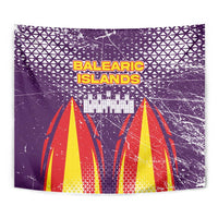 Balearic Islands Flag Tapestry Autonomous Community of Spain - Wonder Print Shop
