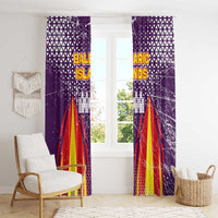 Balearic Islands Flag Window Curtain Autonomous Community of Spain - Wonder Print Shop