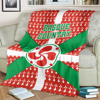 Basque Country Flag Blanket Autonomous Community of Spain - Wonder Print Shop