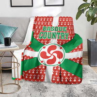 Basque Country Flag Blanket Autonomous Community of Spain - Wonder Print Shop