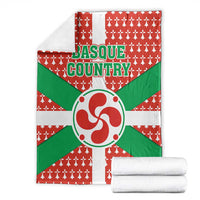 Basque Country Flag Blanket Autonomous Community of Spain - Wonder Print Shop
