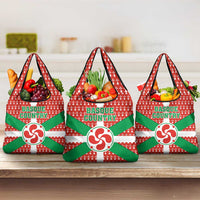 Basque Country Flag Grocery Bag Autonomous Community of Spain - Wonder Print Shop
