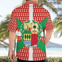 Basque Country Flag Hawaiian Shirt Autonomous Community of Spain - Wonder Print Shop