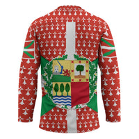 Basque Country Flag Hockey Jersey Autonomous Community of Spain - Wonder Print Shop