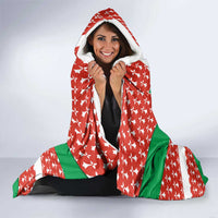 Basque Country Flag Hooded Blanket Autonomous Community of Spain - Wonder Print Shop