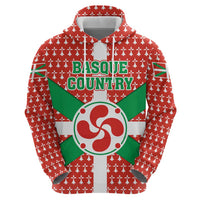 Basque Country Flag Hoodie Autonomous Community of Spain - Wonder Print Shop