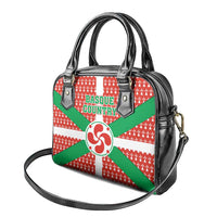 Basque Country Flag Shoulder Handbag Autonomous Community of Spain - Wonder Print Shop