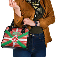 Basque Country Flag Shoulder Handbag Autonomous Community of Spain - Wonder Print Shop