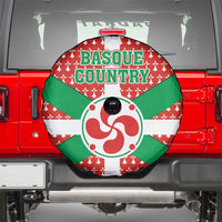 Basque Country Flag Spare Tire Cover Autonomous Community of Spain - Wonder Print Shop