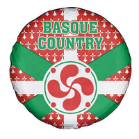 Basque Country Flag Spare Tire Cover Autonomous Community of Spain - Wonder Print Shop