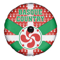 Basque Country Flag Spare Tire Cover Autonomous Community of Spain - Wonder Print Shop