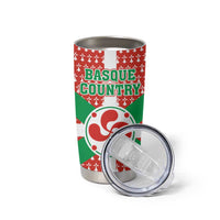 Basque Country Flag Tumbler Cup Autonomous Community of Spain - Wonder Print Shop