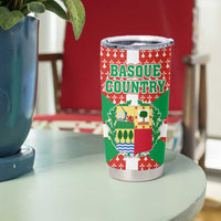 Basque Country Flag Tumbler Cup Autonomous Community of Spain - Wonder Print Shop