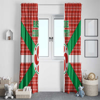 Basque Country Flag Window Curtain Autonomous Community of Spain - Wonder Print Shop