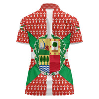 Basque Country Flag Women Polo Shirt Autonomous Community of Spain - Wonder Print Shop