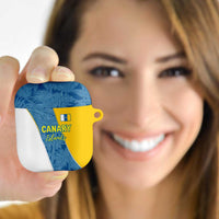 Canary Islands Flag AirPods Case Autonomous Community of Spain - Wonder Print Shop