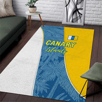 Canary Islands Flag Area Rug Autonomous Community of Spain - Wonder Print Shop