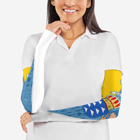 Canary Islands Flag Arm Sleeves Autonomous Community of Spain - Wonder Print Shop