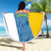 Canary Islands Flag Beach Blanket Autonomous Community of Spain - Wonder Print Shop