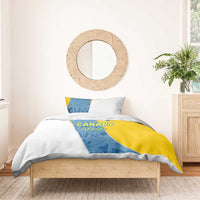 Canary Islands Flag Bedding Set Autonomous Community of Spain - Wonder Print Shop