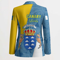Canary Islands Flag Blazer Autonomous Community of Spain - Wonder Print Shop