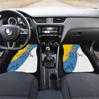 Canary Islands Flag Car Mats Autonomous Community of Spain - Wonder Print Shop