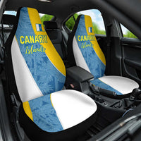 Canary Islands Flag Car Seat Cover Autonomous Community of Spain - Wonder Print Shop