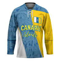 Canary Islands Flag Hockey Jersey Autonomous Community of Spain - Wonder Print Shop