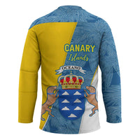 Canary Islands Flag Hockey Jersey Autonomous Community of Spain - Wonder Print Shop