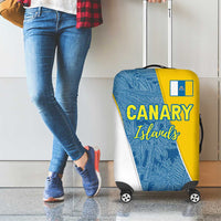 Canary Islands Flag Luggage Cover Autonomous Community of Spain - Wonder Print Shop
