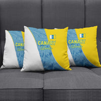 Canary Islands Flag Pillow Cover Autonomous Community of Spain - Wonder Print Shop