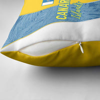 Canary Islands Flag Pillow Cover Autonomous Community of Spain - Wonder Print Shop