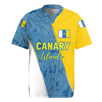 Canary Islands Flag Rugby Jersey Autonomous Community of Spain - Wonder Print Shop